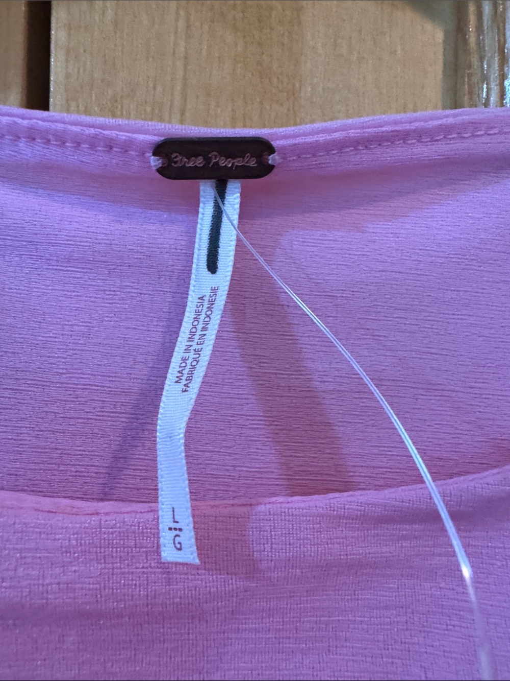 Free People Pink Sleeveless Draped Tank - Picture 3 of 9